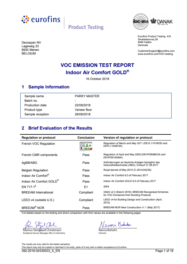 IAC GOLD 认证（卓越系列）