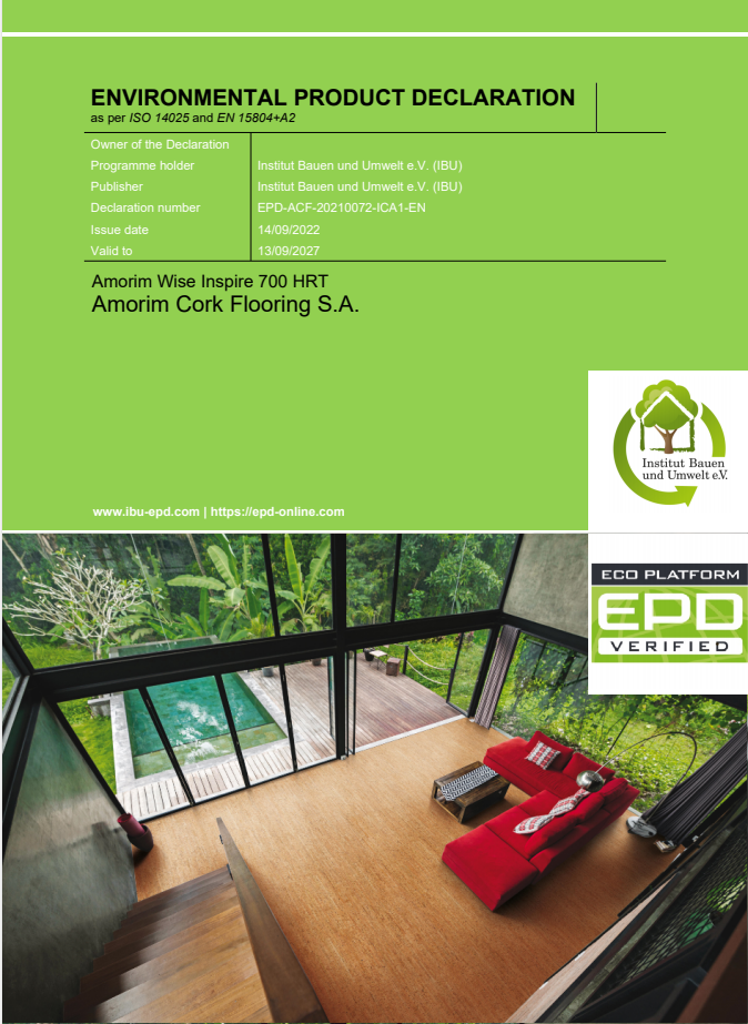EPD认证（实木印刷系列）